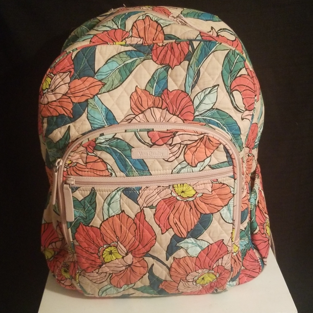 Vera Bradley Vintage Floral Essential Backpack